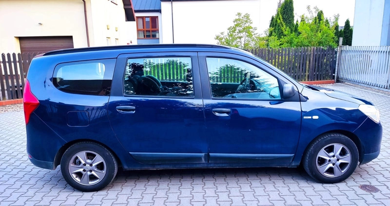 Dacia Lodgy cena 31900 przebieg: 227300, rok produkcji 2016 z Warszawa małe 37